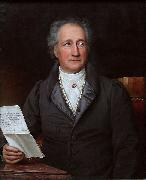 Joseph Karl Stieler Johann Wolfgang von Goethe at age 69 France oil painting artist